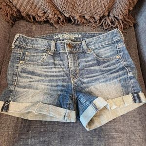 American Eagle High Waisted Stretch Shorts